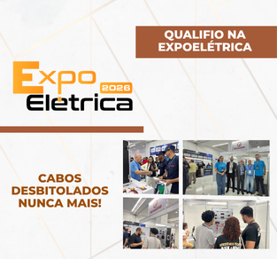 Qualifio na Expoelétrica 2026: cabos desbitolados nunca mais!